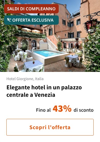 Elegante hotel in un palazzo centrale a Venezia