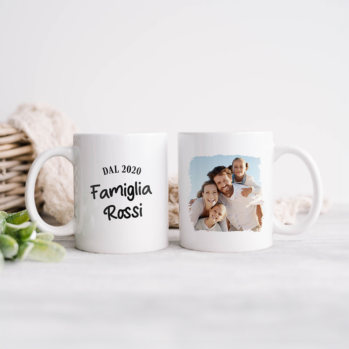 Image of Tazza Personalizzata con Testo e Foto