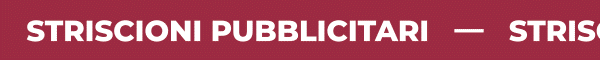 Striscioni pubblicitari fino al -20%