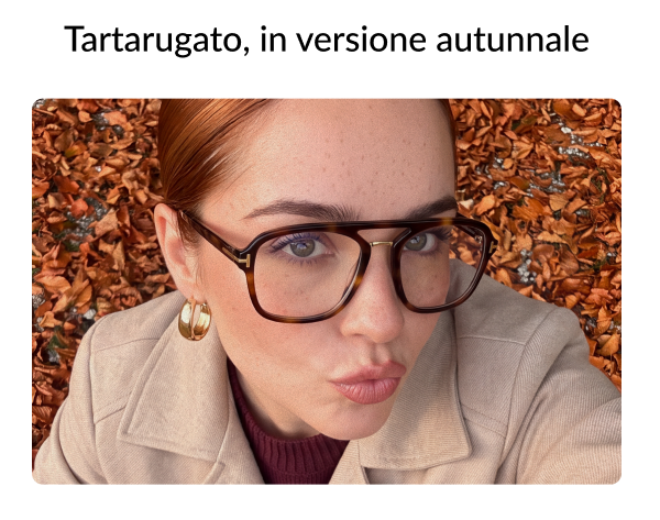 Montature tartarugate