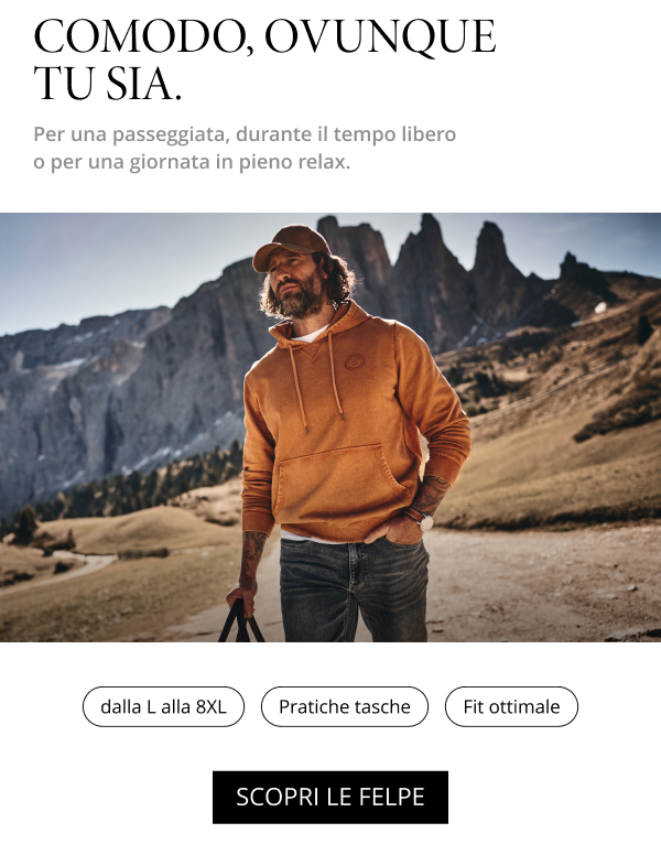 Scopri le felpe