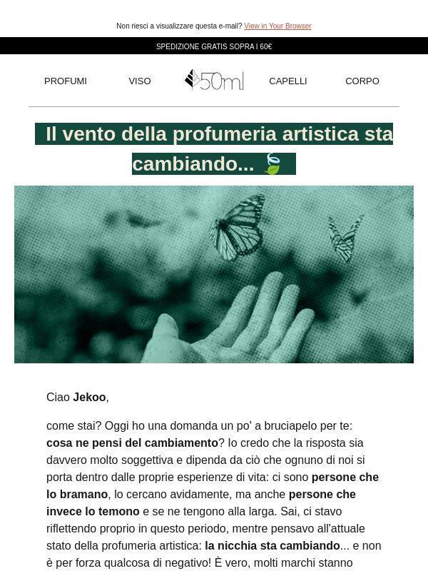 Jekoo, il vento della profumeria artistica sta cambiando...🍃