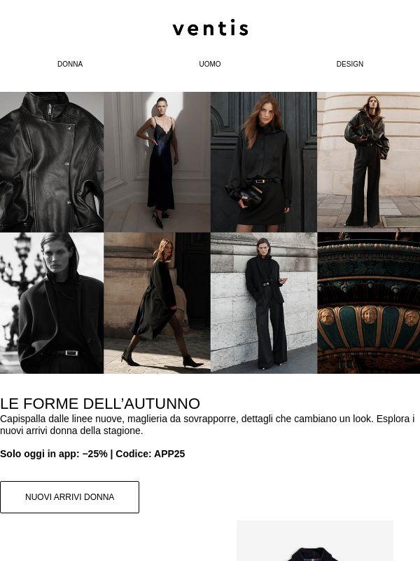 Ultimo giorno: −25% sulle nuove collezioni in app