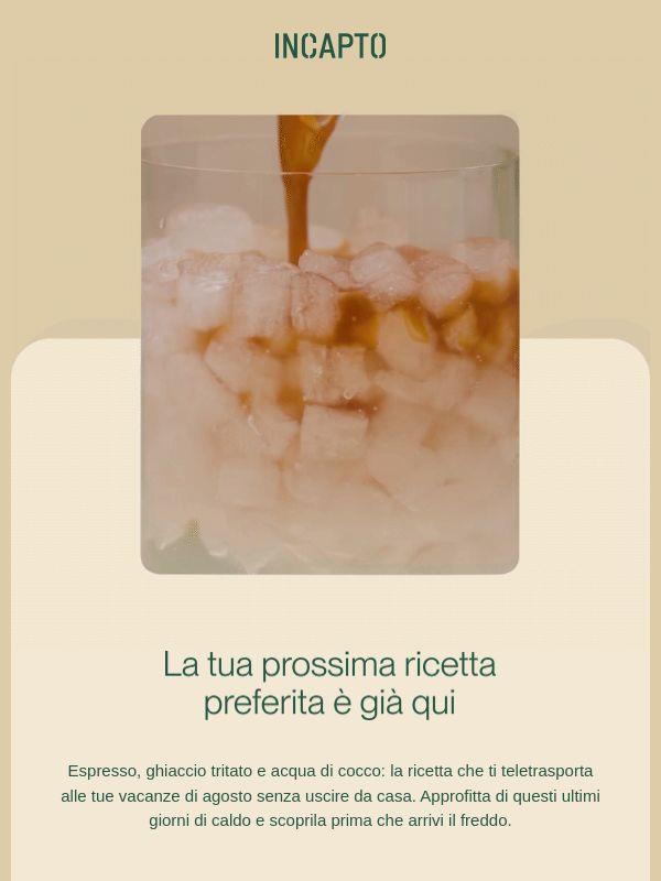 Caffè con acqua di cocco?🥥