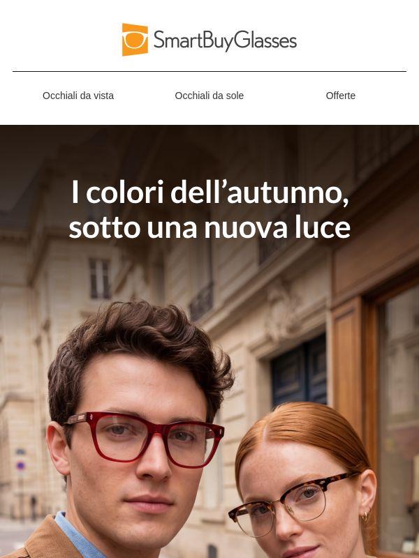 I colori che guidano l'eyewear questo autunno