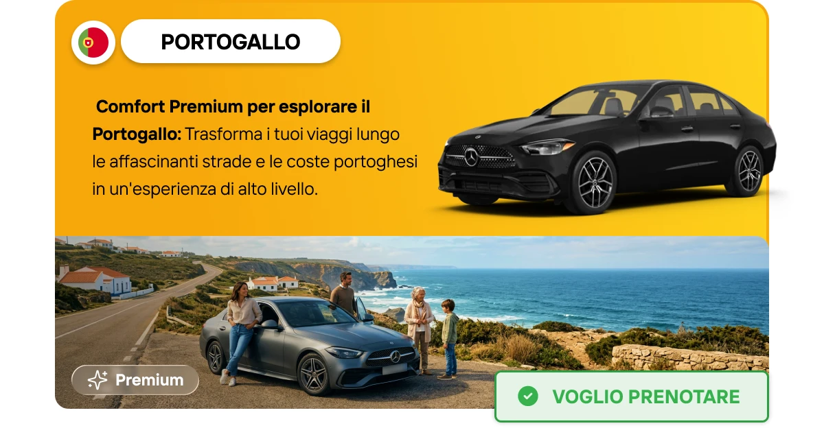 Destinazione: Portogallo. Categoria: Premium.