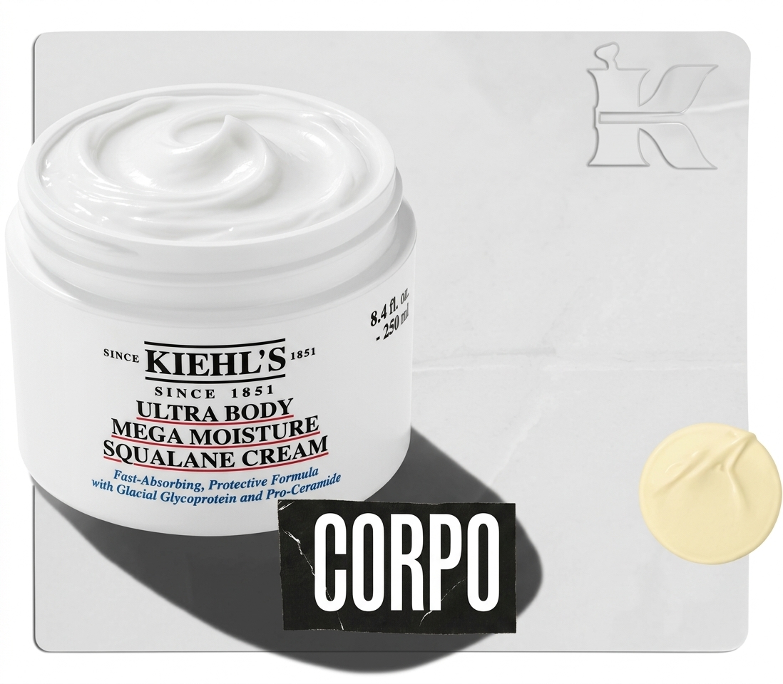 Questa immagine porta alla categoria &ldquo;Corpo&rdquo; di Kiehl&rsquo;s, con detergenti, creme e trattamenti nutrienti per la pelle del corpo.