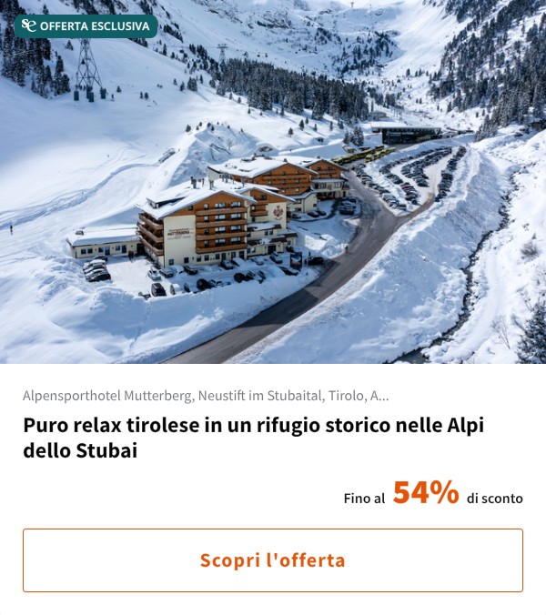 Puro relax tirolese in un rifugio storico nelle Alpi dello Stubai