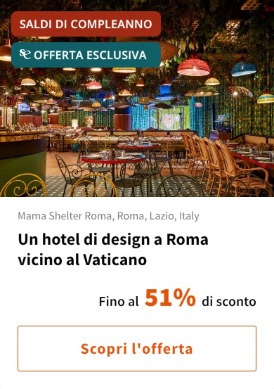 Un hotel di design a Roma vicino al Vaticano