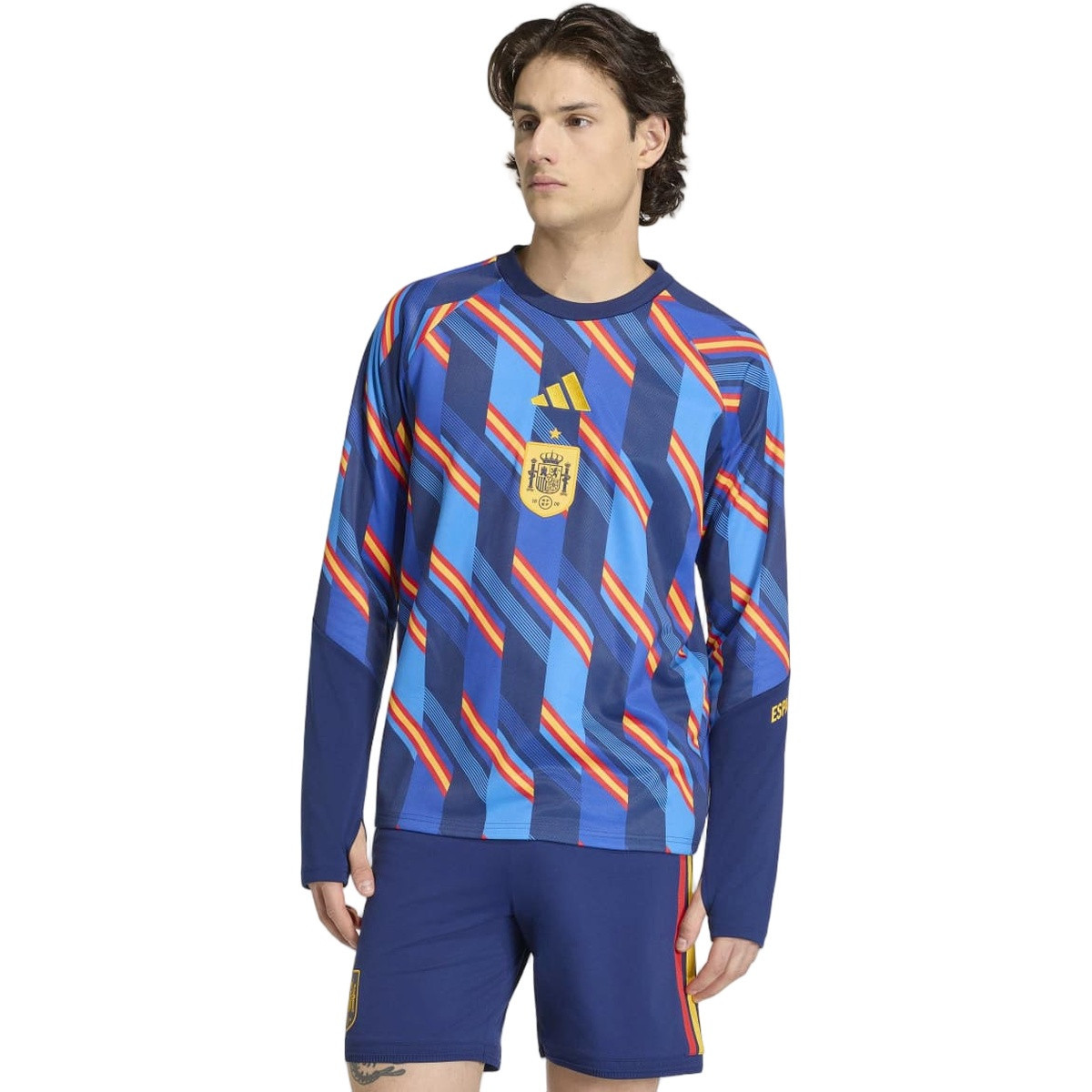   Maglietta adidas Spagna Pre-Match Home M/L Mondiali 2026