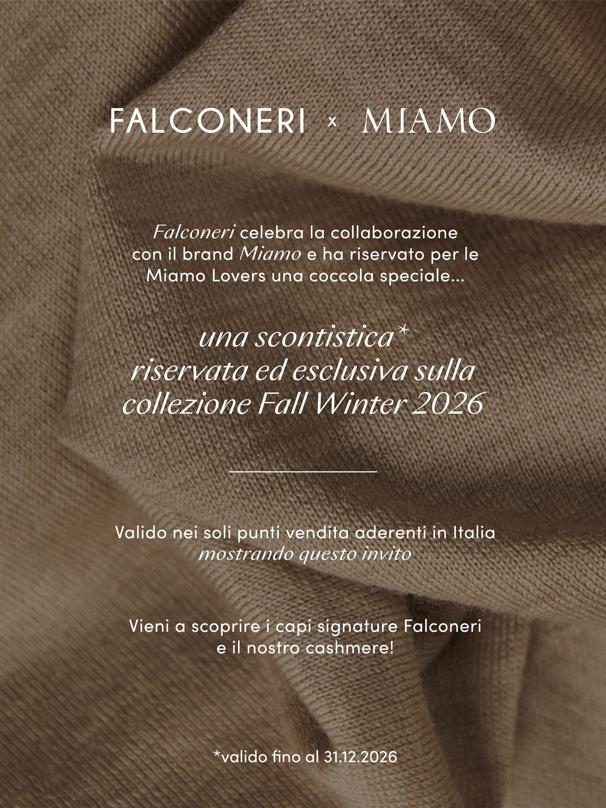 banner per ricevere lo sconto esclusivo 