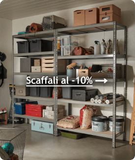 Scaffali al -10%
