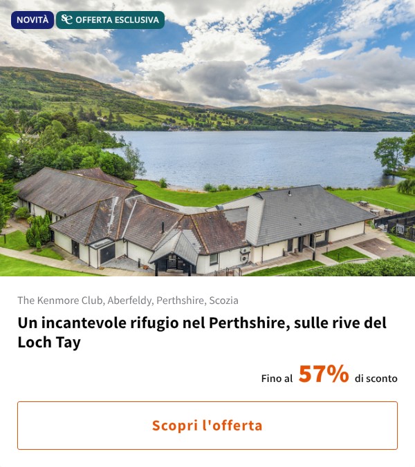 Un incantevole rifugio nel Perthshire, sulle rive del Loch Tay