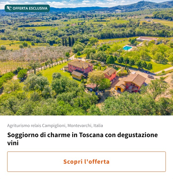 Soggiorno di charme in Toscana con degustazione vini