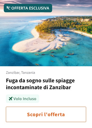 Fuga da sogno sulle spiagge incontaminate di Zanzibar