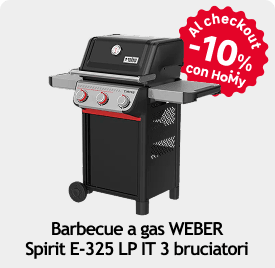 Barbecue a gas WEBER Spirit E-325 LP IT 3 bruciatori 