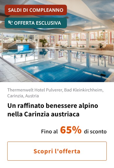 Un raffinato benessere alpino nella Carinzia austriaca