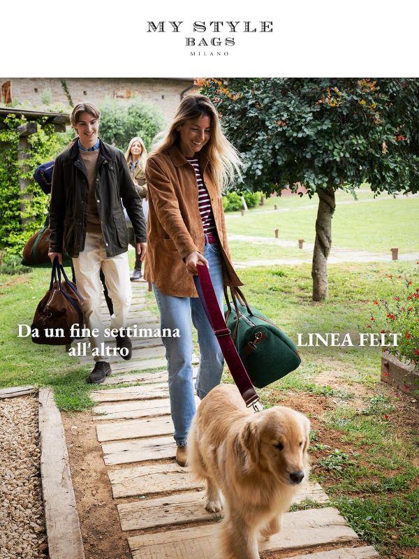 Linea Felt FW26: creata per far parte del tuo viaggio