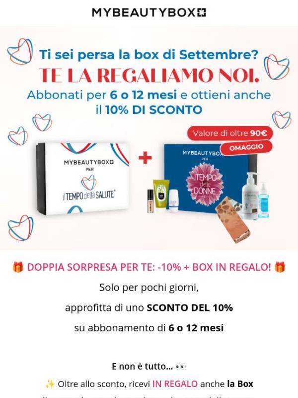 🎁 Una box da oltre 90€ gratis? Sì, davvero!