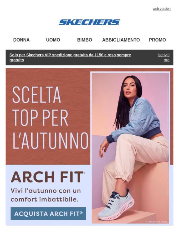L'autunno è più comodo con Arch Fit 🍂