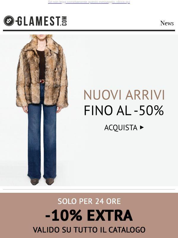 Nuovi Arrivi fino al -50% e solo per 24 ore...