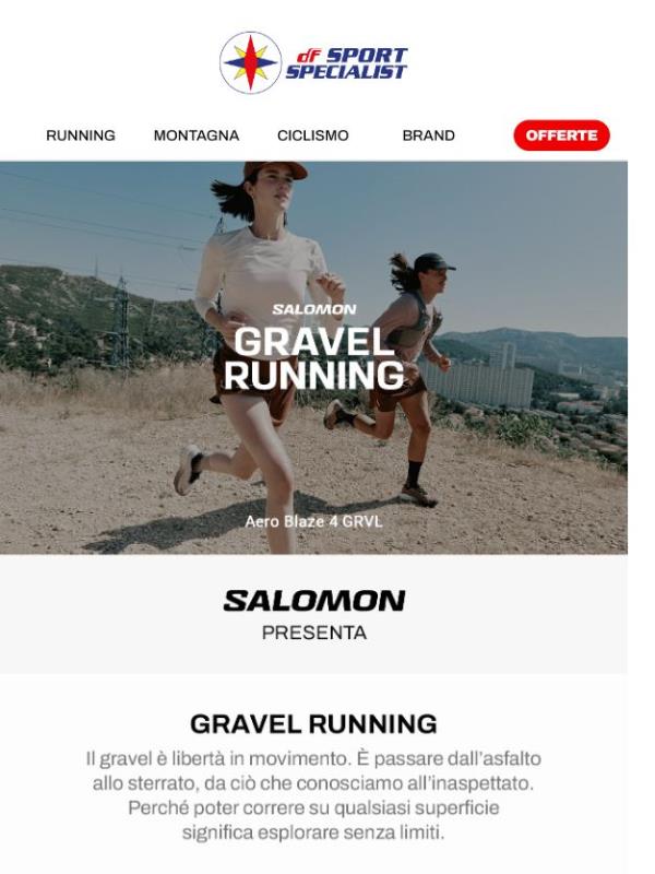 Scopri Salomon Gravel Running 🏃