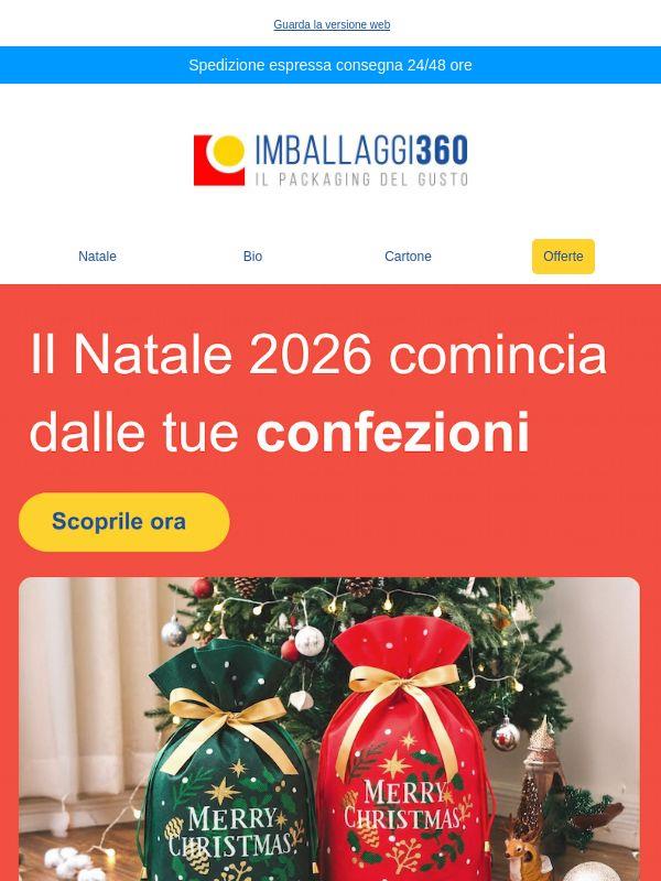 🎄 È già ora di pensare al Natale: scopri la nuova confezione