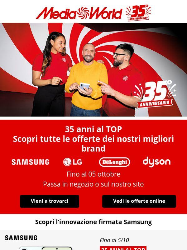 35 anni al TOP con i migliori brand!