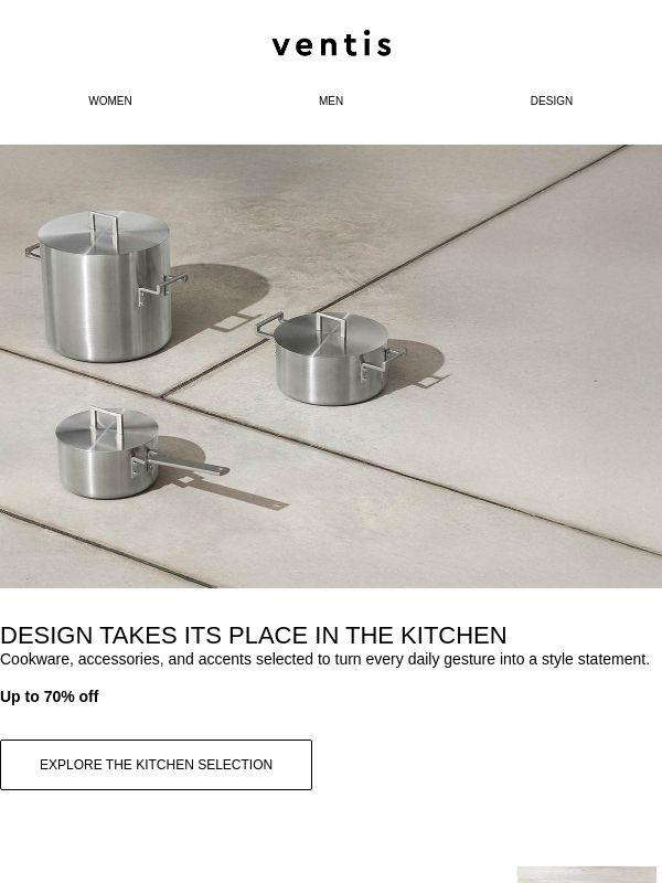 Up to 70% off our kitchen selection