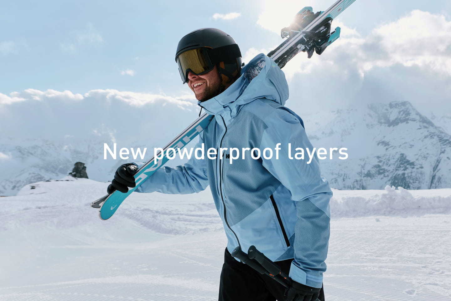 New powderproof layers