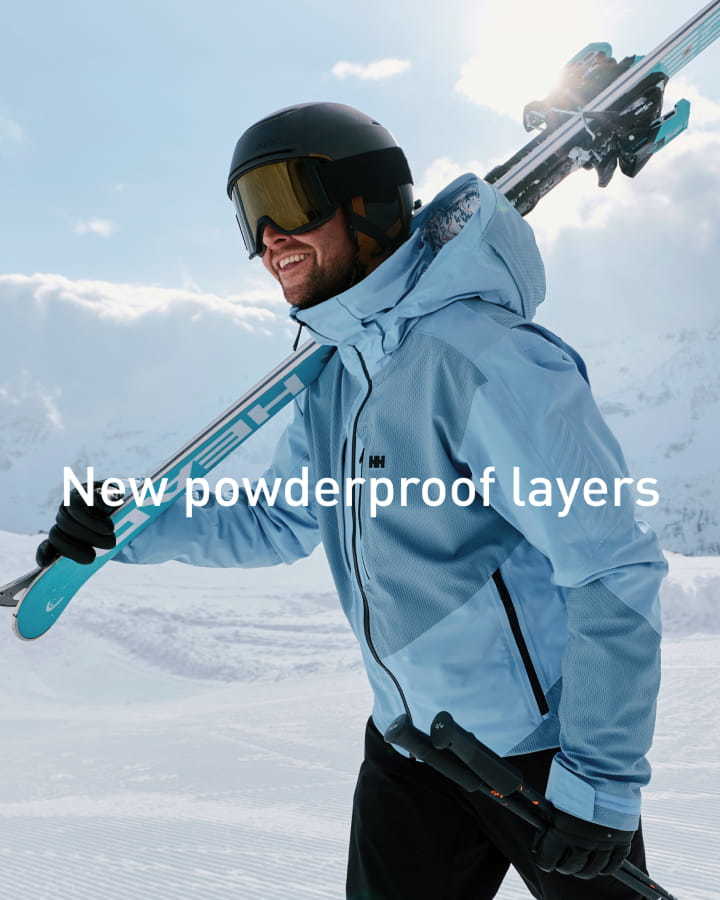 New powderproof layers