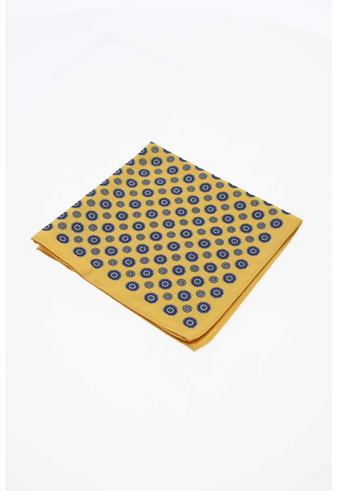 Pochette da Taschino Gialla Pattern Floreale Blu - Fantasia / UNICA