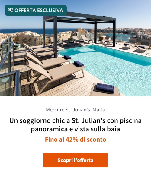 Un soggiorno chic a St. Julian's con piscina panoramica e vista sulla baia