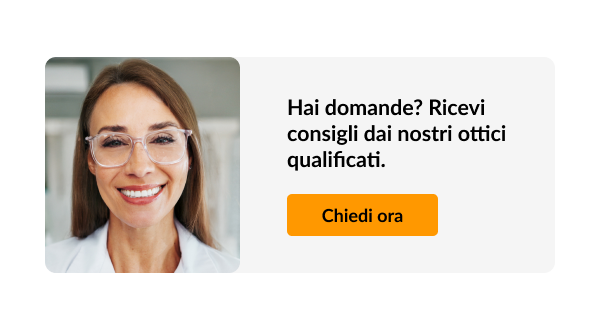 Chiedi all'ottico
