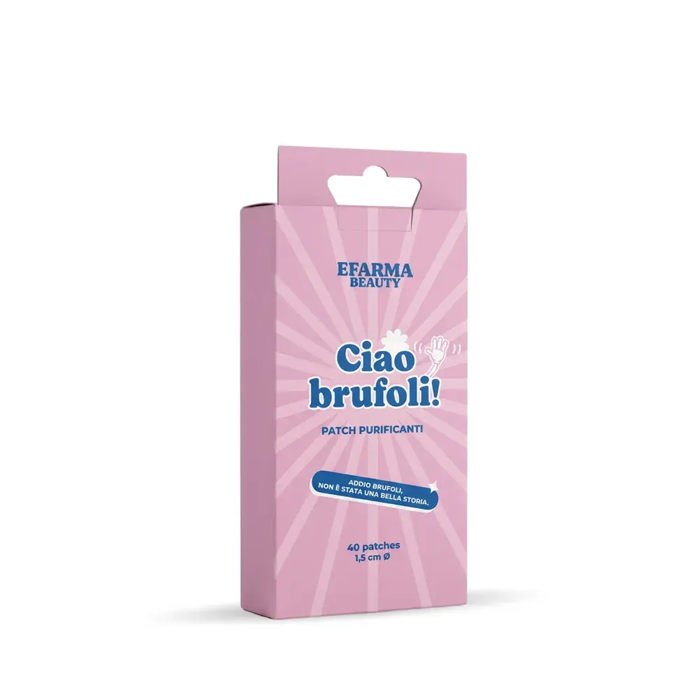 eFarma Beauty Ciao Brufoli! Patch Purificanti Anti Imperfezioni 40 Pezzi