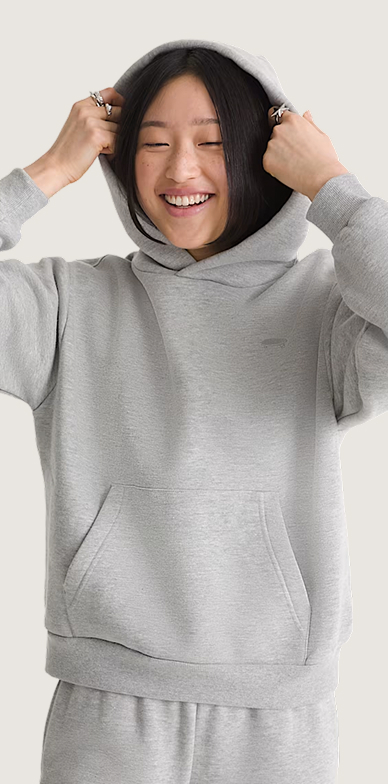 Cement Heather Grey Salton Pullover Sweatshirt