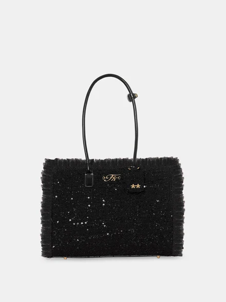 Tote Bag Donna F**K Nera WW0700-BK