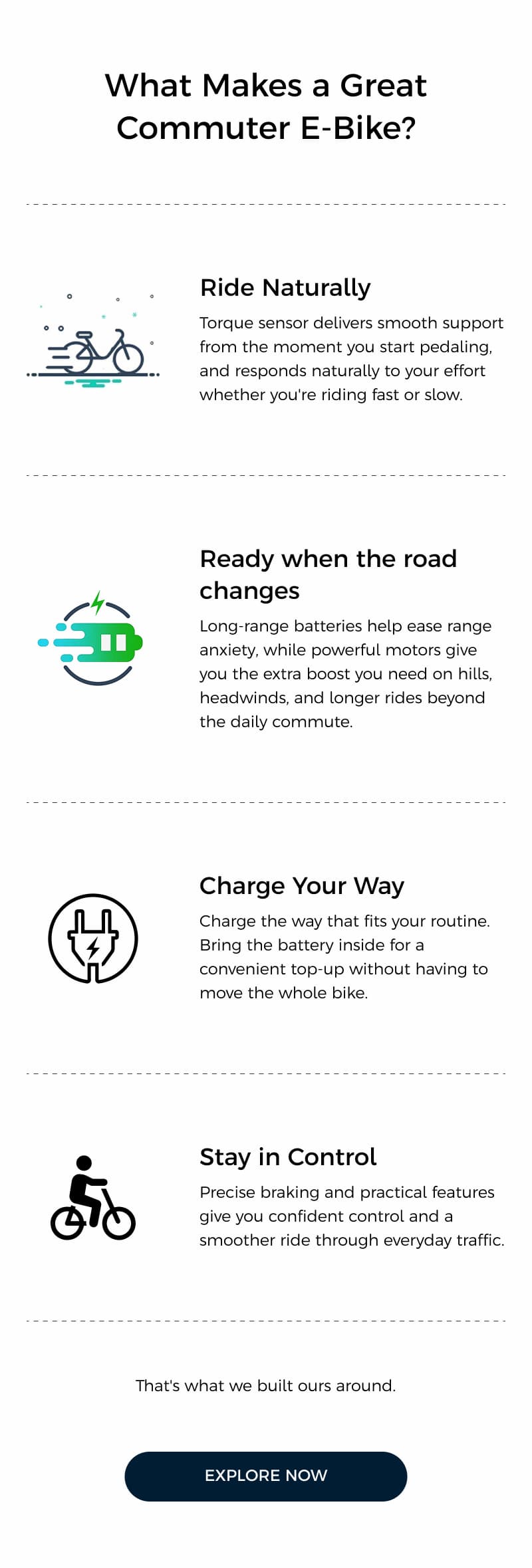 What Makes a Great Commuter E-Bike?