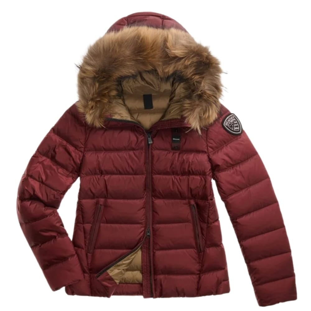 https://kimaccessori.it/giubbino-corto-imbottito-piuma-arcadia-marrone-mogano-blauer-26wbldc03038-006047-592lt