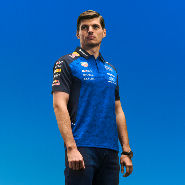 Max Verstappen in Red Bull Teamwear