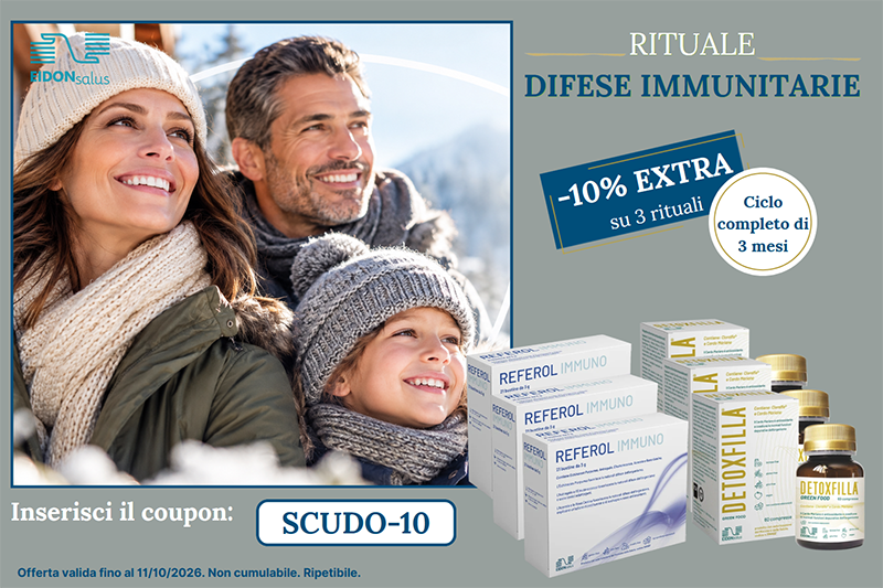 Scopri il Rituale Difese Immunitarie e approfitta di un ulteriore 10% su 3 mesi di Rituale