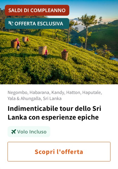 Indimenticabile tour dello Sri Lanka con esperienze epiche