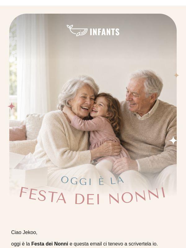 Oggi è la festa dei nonni, fai il tuo regalo 💛