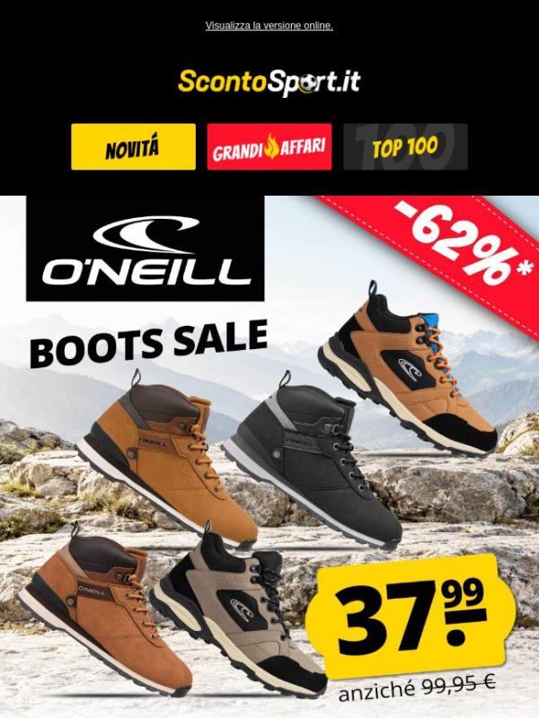 Stivali O'NEILL a soli 37,99 € invece di 99,95 €! 🔥