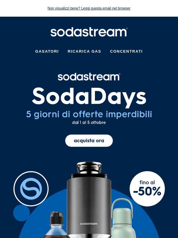 Offerte SodaDays 💦 fino al -50%