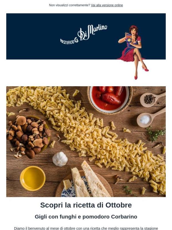 Scopri la ricetta del mese 🍴🍝