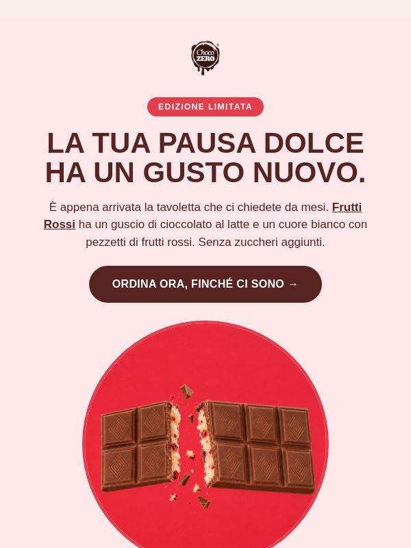 La tua pausa dolce ha un gusto nuovo 🍫
