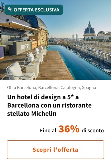 Un hotel di design a 5* a Barcellona con un ristorante stellato Michelin