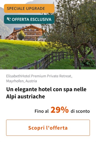 Un elegante hotel con spa nelle Alpi austriache