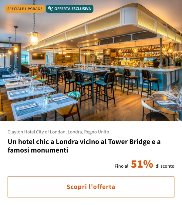 Un hotel chic a Londra vicino al Tower Bridge e a famosi monumenti